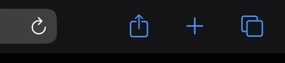 iOSでのブラウザから共有